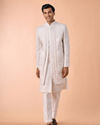 Manyavar Men Majestic Warm White Sherwani
