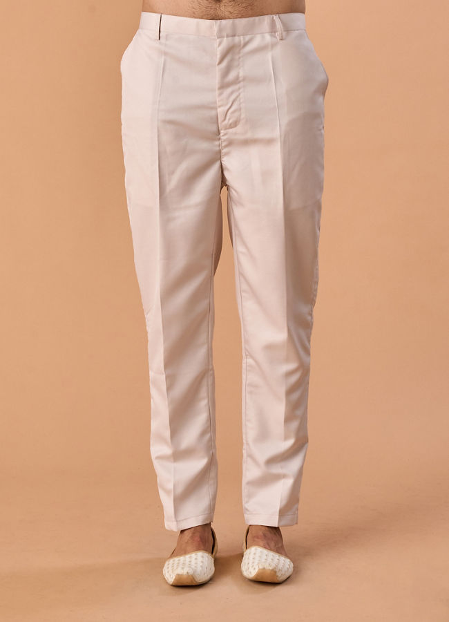 Manyavar Men Lilac Elegance Open Sherwani