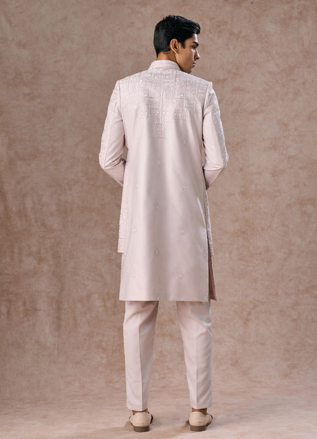 Manyavar Men Royal Lilac Sherwani