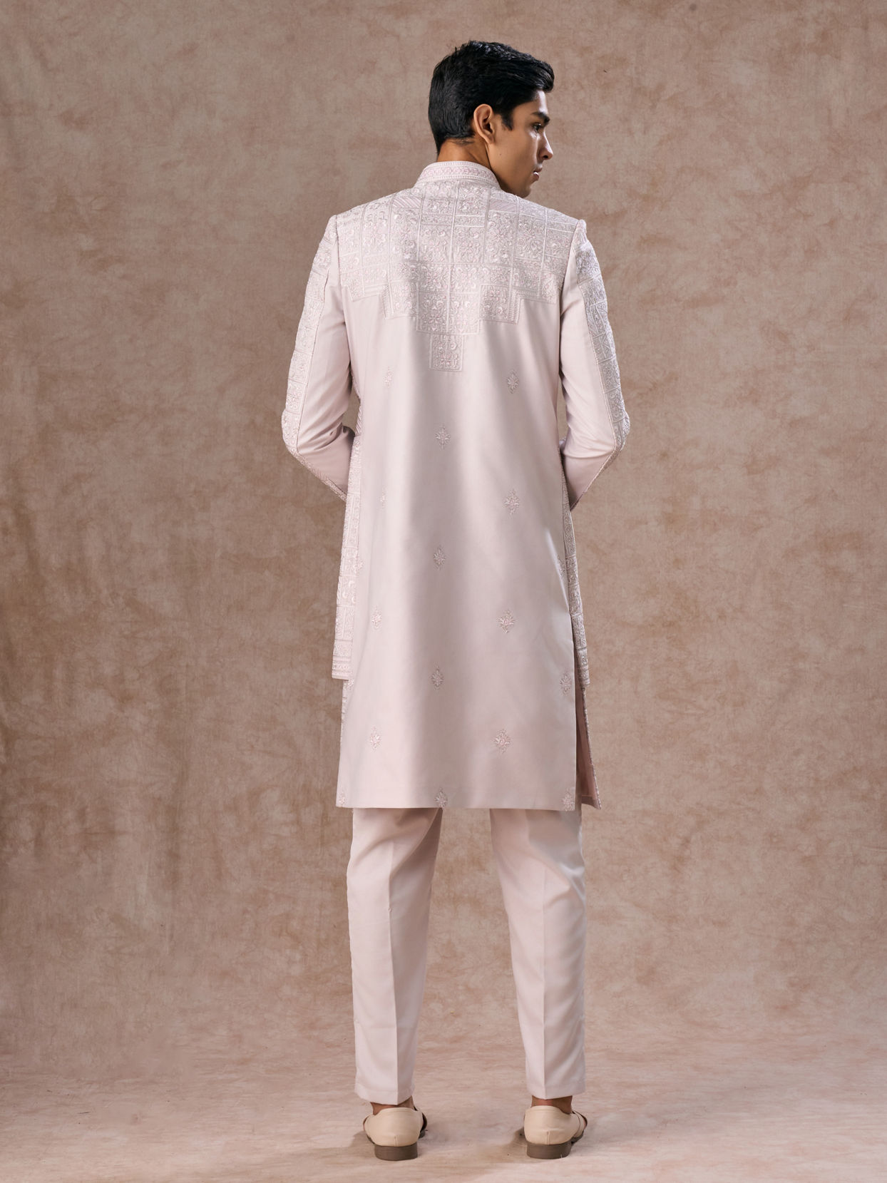 Manyavar Men Royal Lilac Sherwani