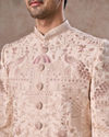Manyavar Men Champagne Elegance Sherwani