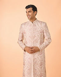 Manyavar Men Champagne Elegance Sherwani