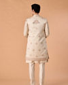 Manyavar Men Beige Elegance Sherwani