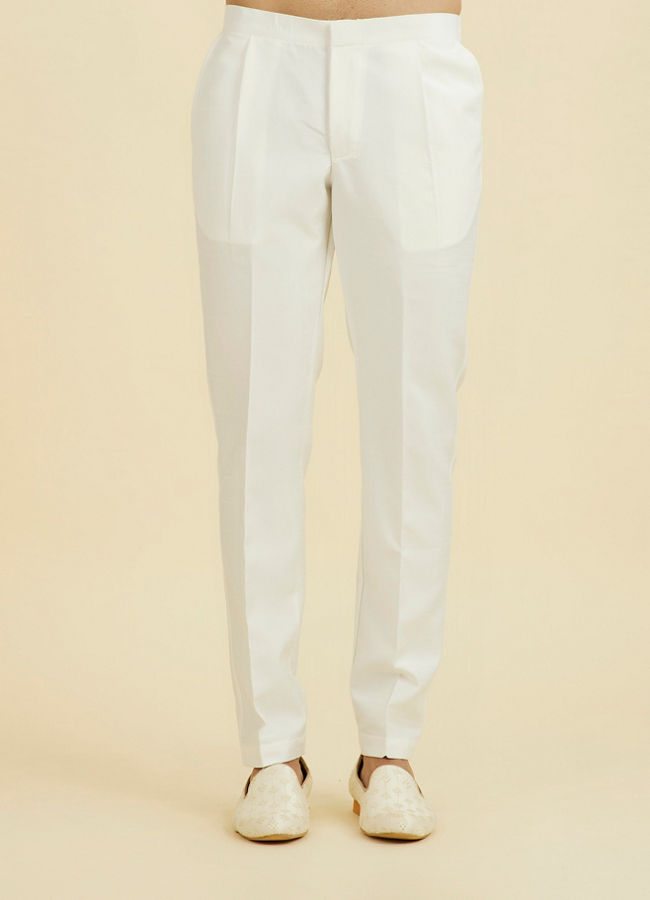 Manyavar Men Majestic Maroon Open Sherwani Set