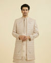 Champagne Opulence Open Sherwani