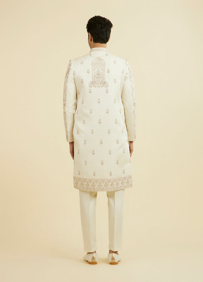 Manyavar Men Regal Cream Sherwani