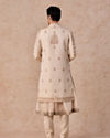 Manyavar Men Champagne Splendor Open Sherwani
