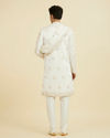 Manyavar Men Warm White Elegance Open Sherwani