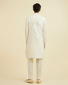 Manyavar Men Royal Cream Open Sherwani Ensemble