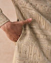 Manyavar Men Regal Beige Sherwani