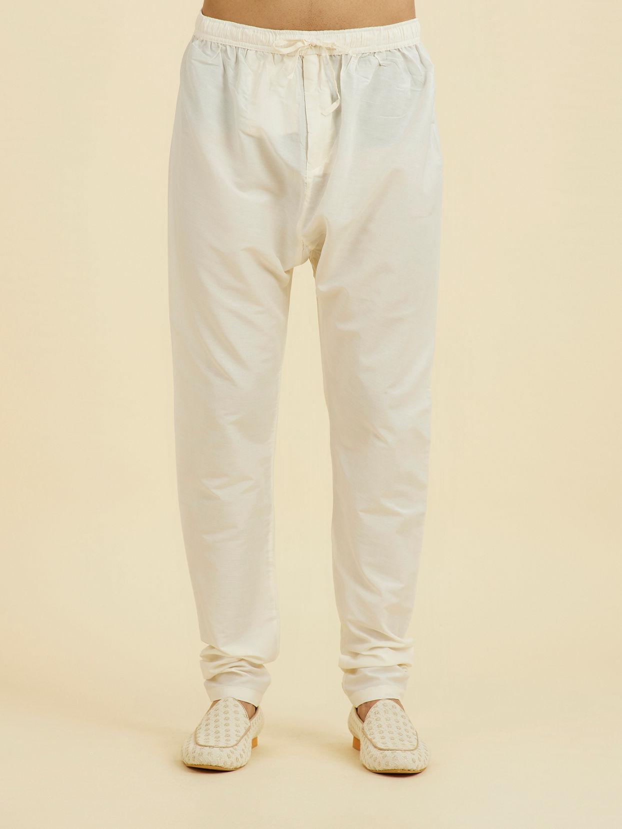 Manyavar Men Regal Beige Brocade Sherwani