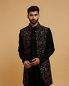 Black Velvet Panache Indo Western