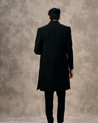 Twamev Men Black Majestic Radiance Indo Western