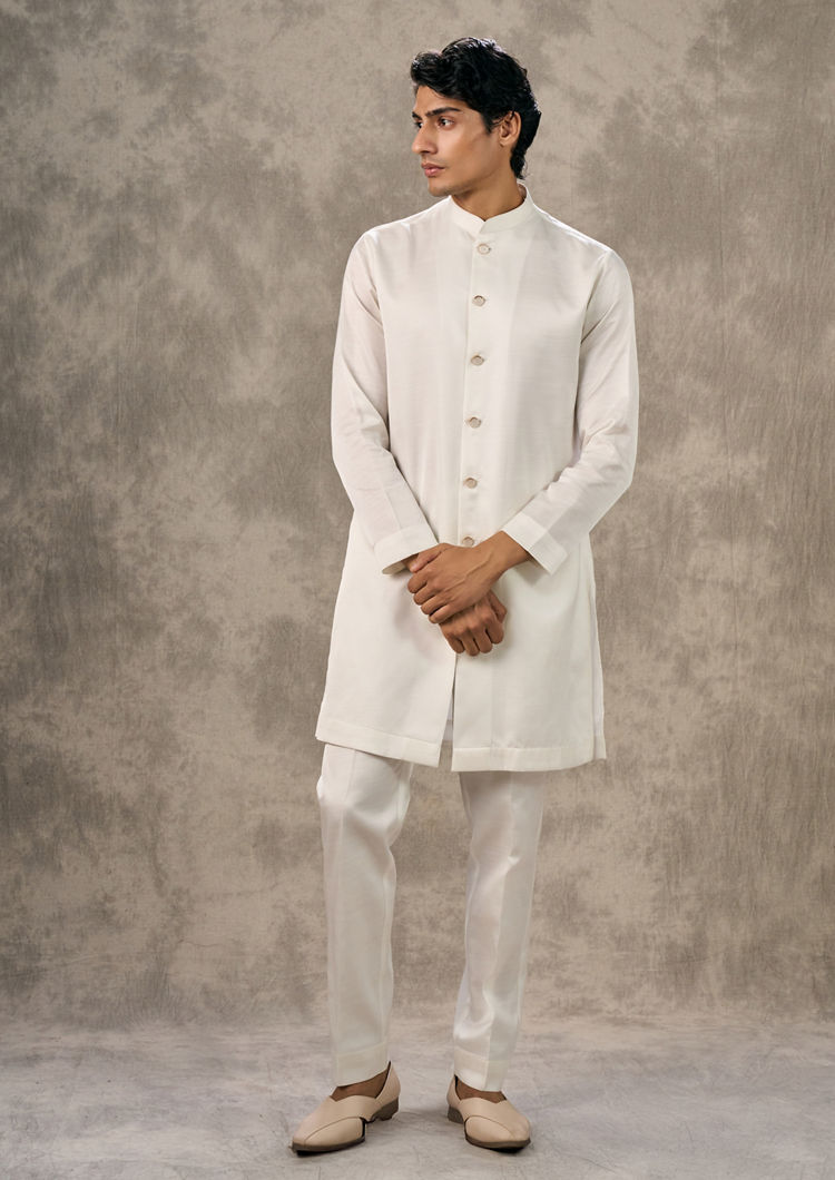 Twamev Men Cream Opulence Indo Western