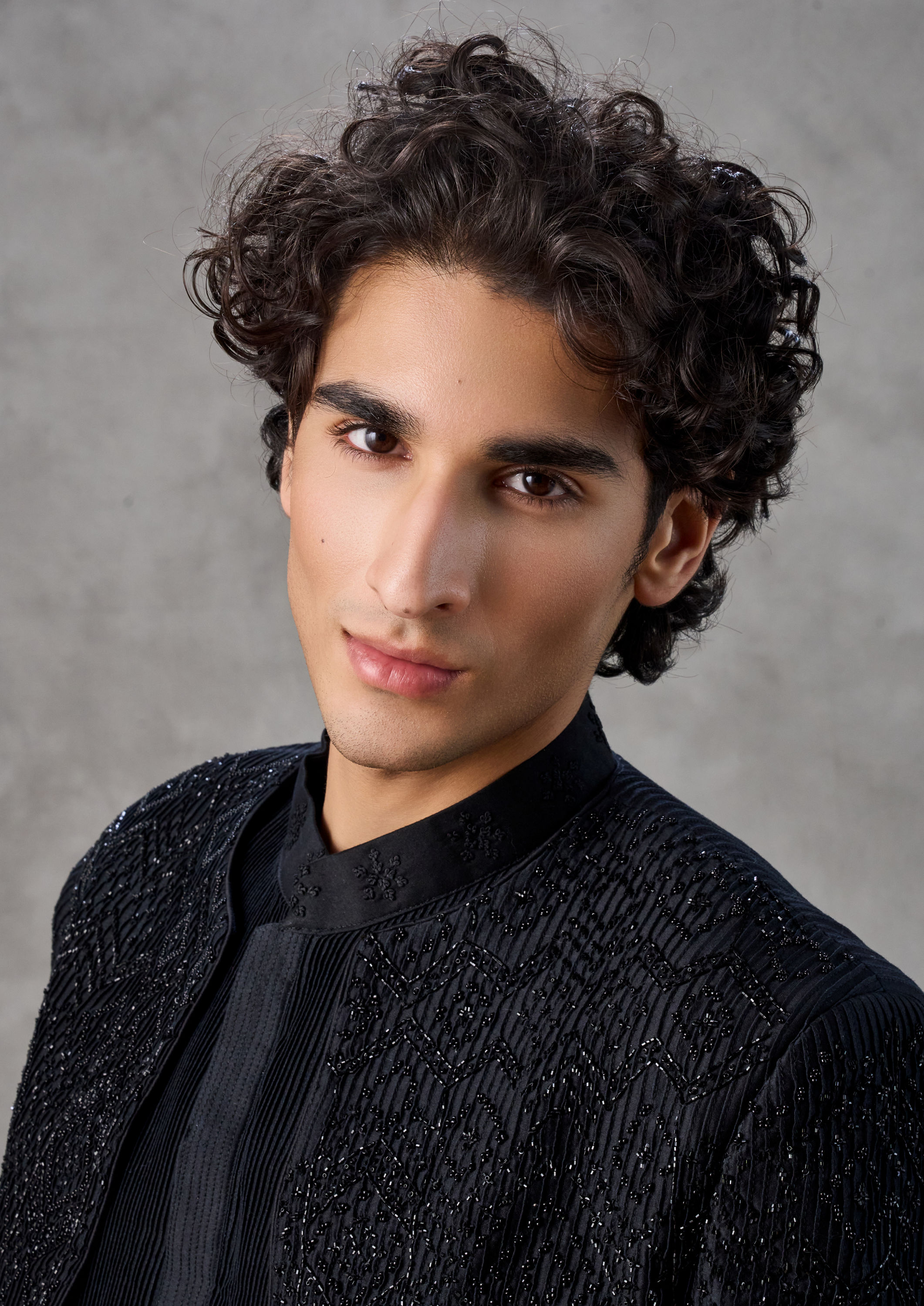 Twamev Men Black Elegance Indo Western