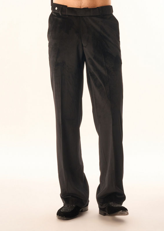 Twamev Men Black Velvet Indo Western Suit with Embellishments