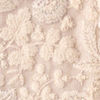 Beige Blended Cotton Kurta Jacket Set with Embroidery