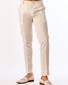 Manyavar Men Beige Cotton Kurta Jacket Set with Floral Printed