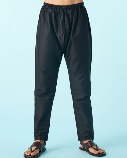 Diwas Men Elegant Dark Blue Kurta Pajama