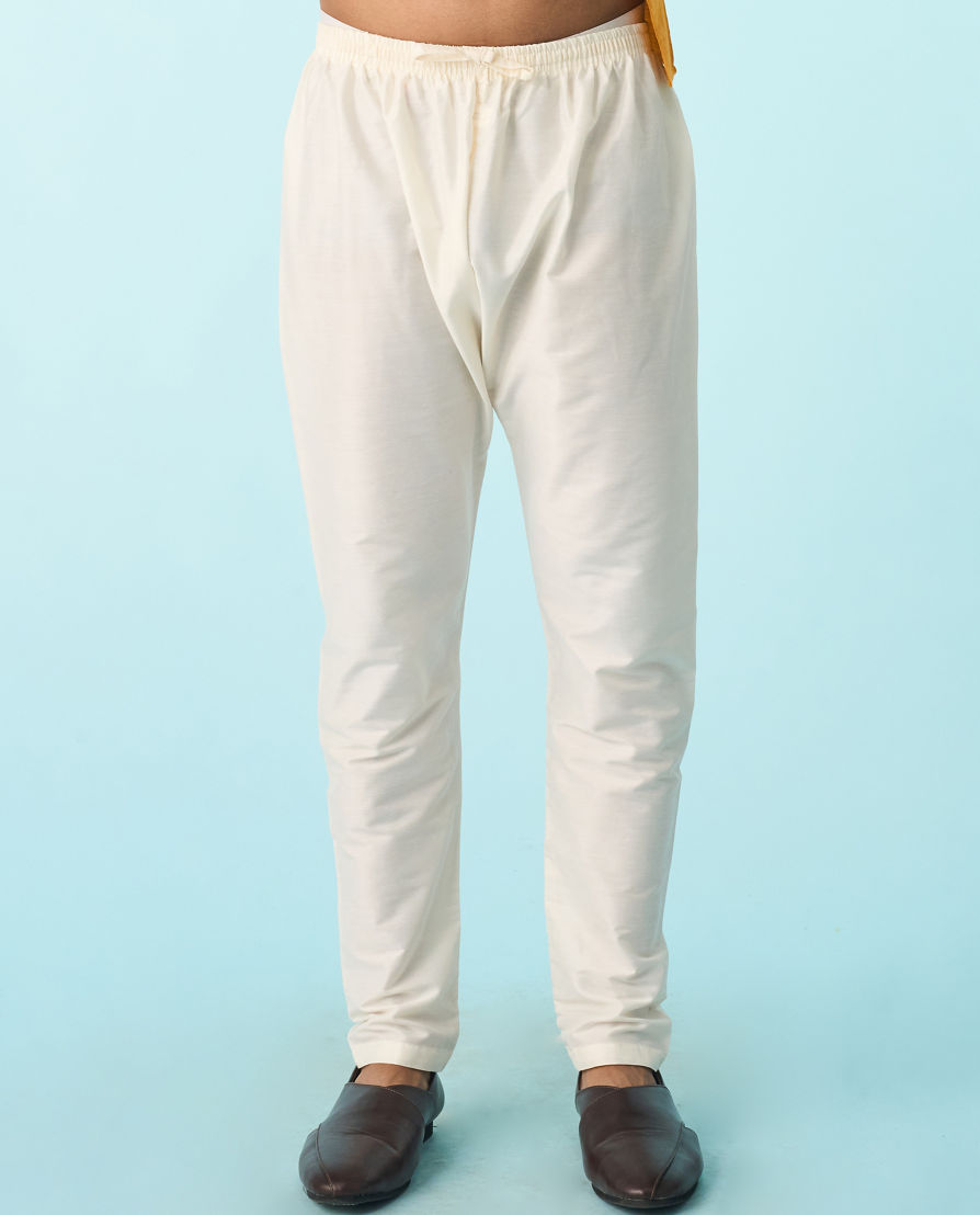 Diwas Men Mustard Delight Kurta Pajama