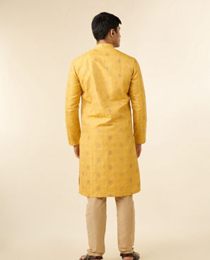 Diwas Men Mustard Radiance Kurta Pajama