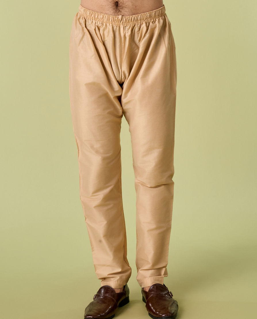 Diwas Men Mehndi Green Kurta Pajama