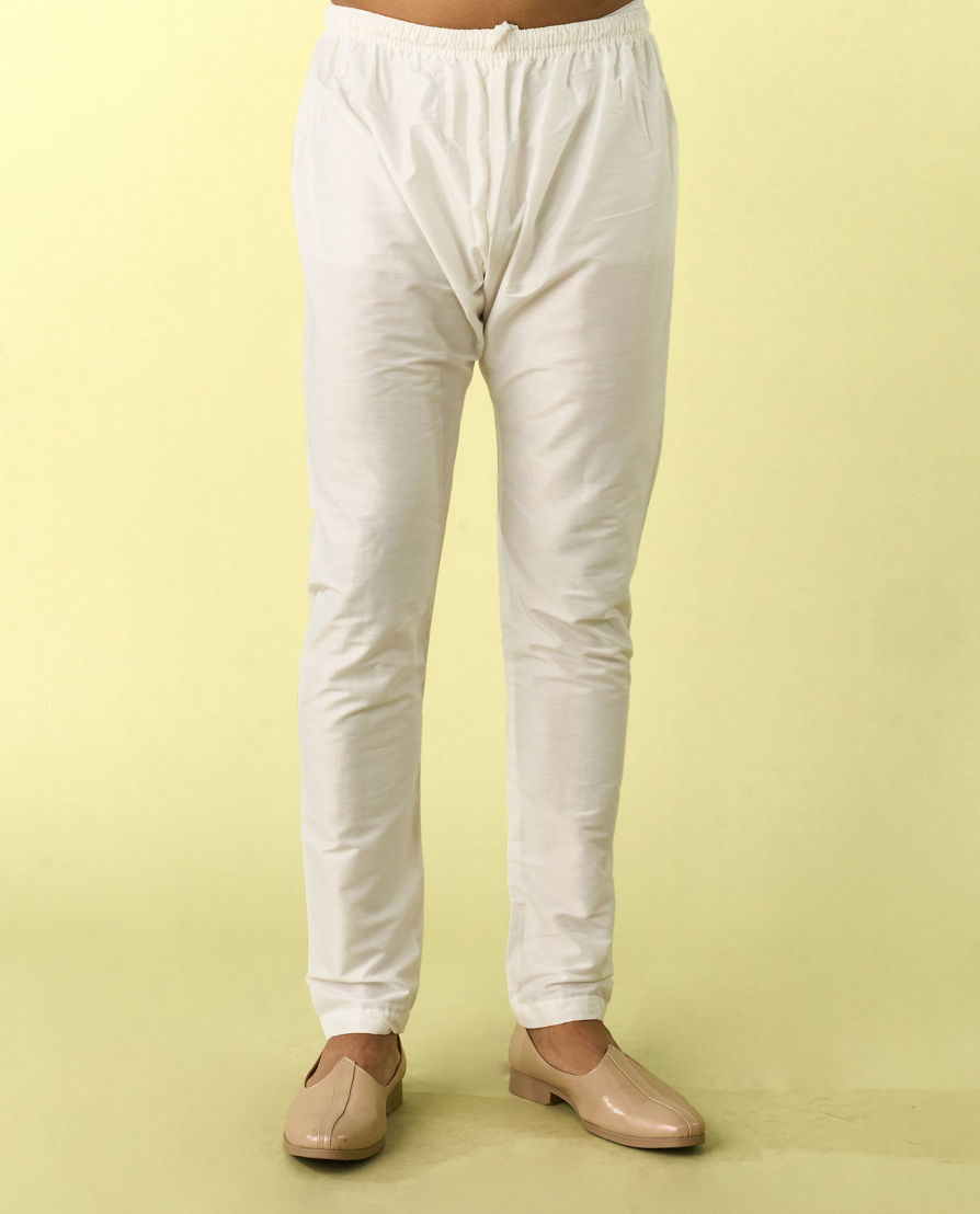 Diwas Men Aqua Green Grandeur Kurta Pajama