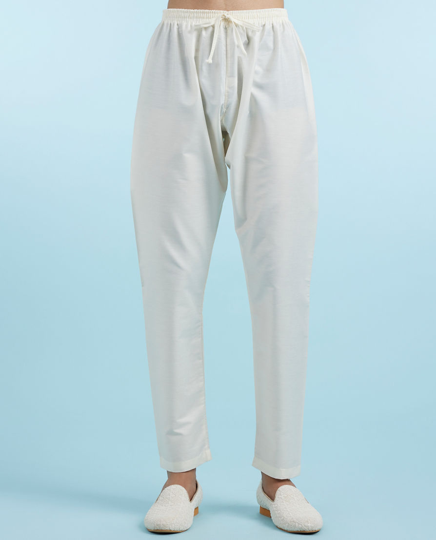 Diwas Men Cream Allure Kurta Pajama