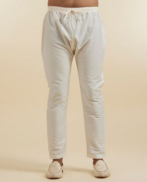 Diwas Men Radiant Peach Art Silk Kurta Pajama