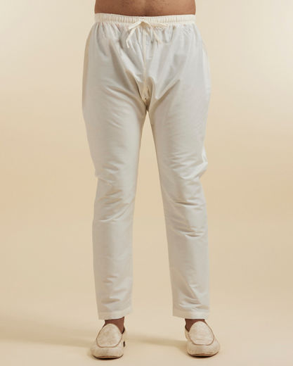 Diwas Men Radiant Peach Art Silk Kurta Pajama