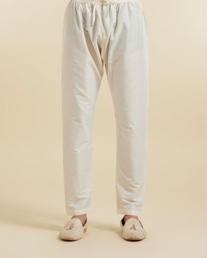 Diwas Men Mehndi Green Art Silk Kurta Pajama