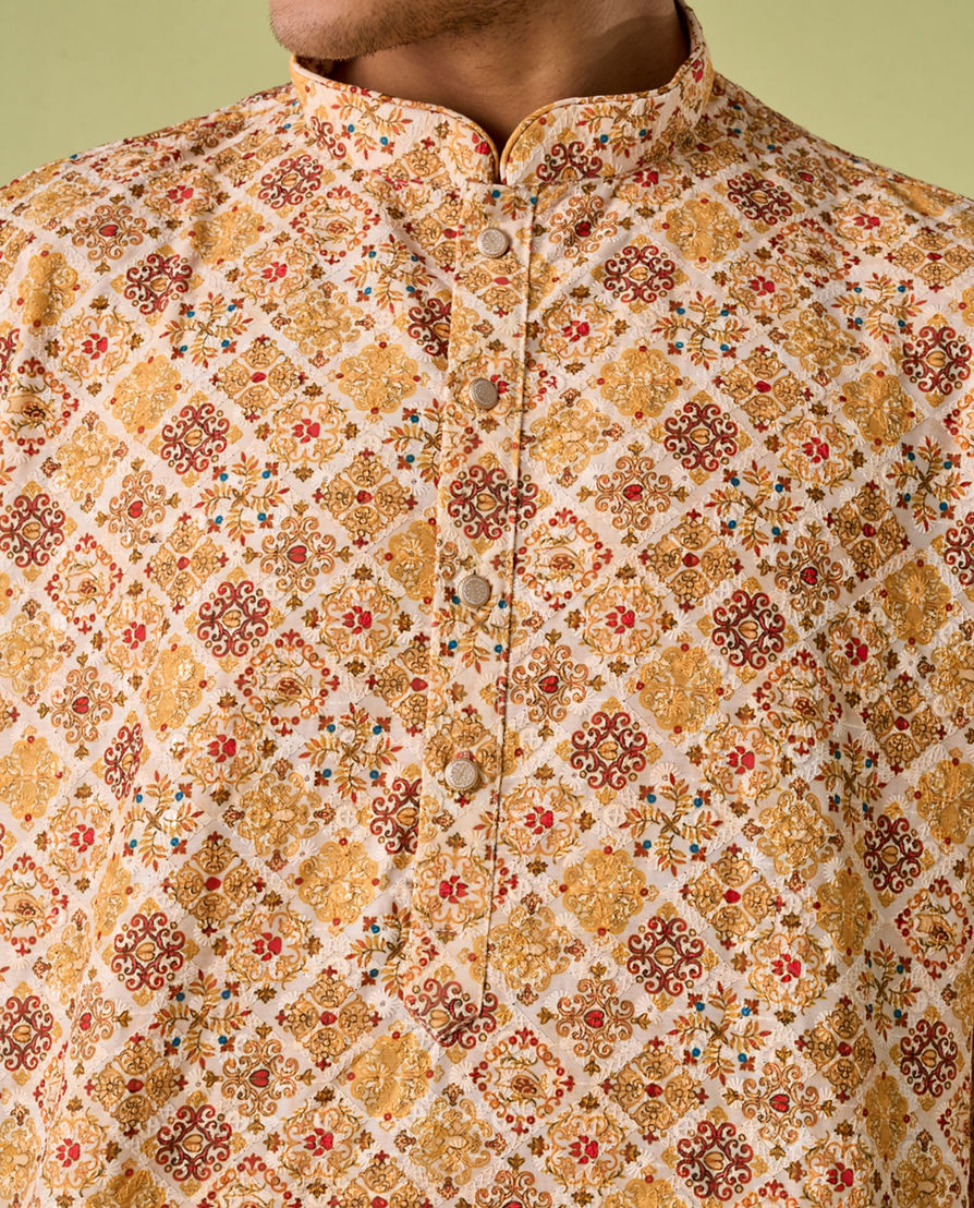 Diwas Men Sunshine Delight Kurta Pajama