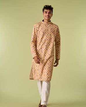 Diwas Men Sunshine Delight Kurta Pajama