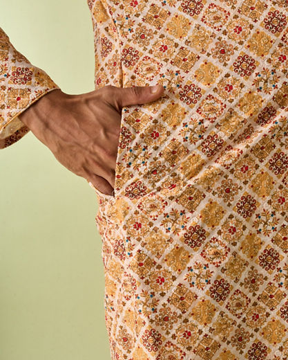 Diwas Men Sunshine Delight Kurta Pajama
