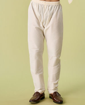 Diwas Men Cream Elegance Kurta Pajama