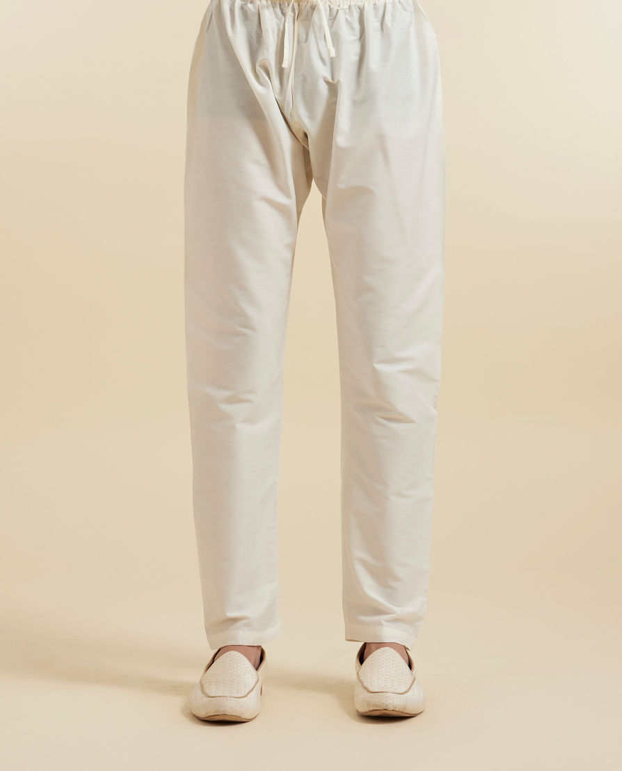 Diwas Men Peach Silk Splendour Kurta Pajama