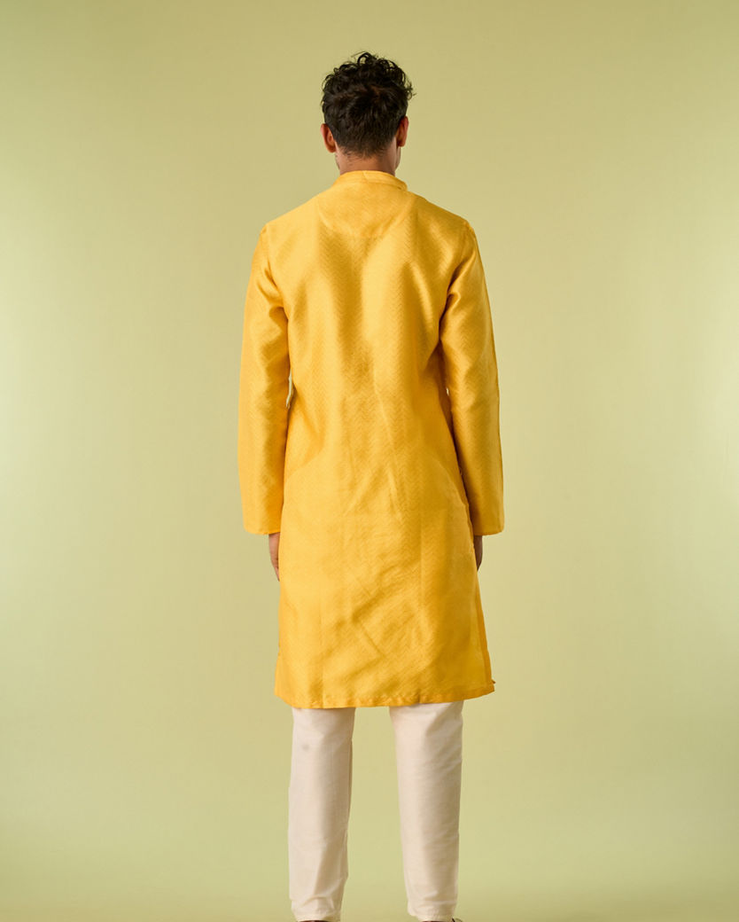 Diwas Men Radiant Yellow Kurta Pajama