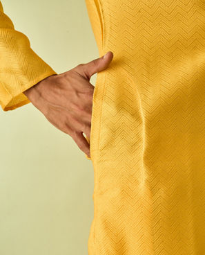 Diwas Men Radiant Yellow Kurta Pajama