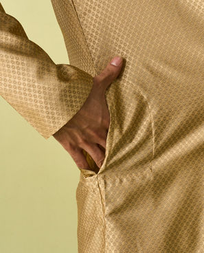 Diwas Men Fawn Elegance Kurta Pajama