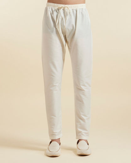 Diwas Men Elegant Cream Kurta Pajama