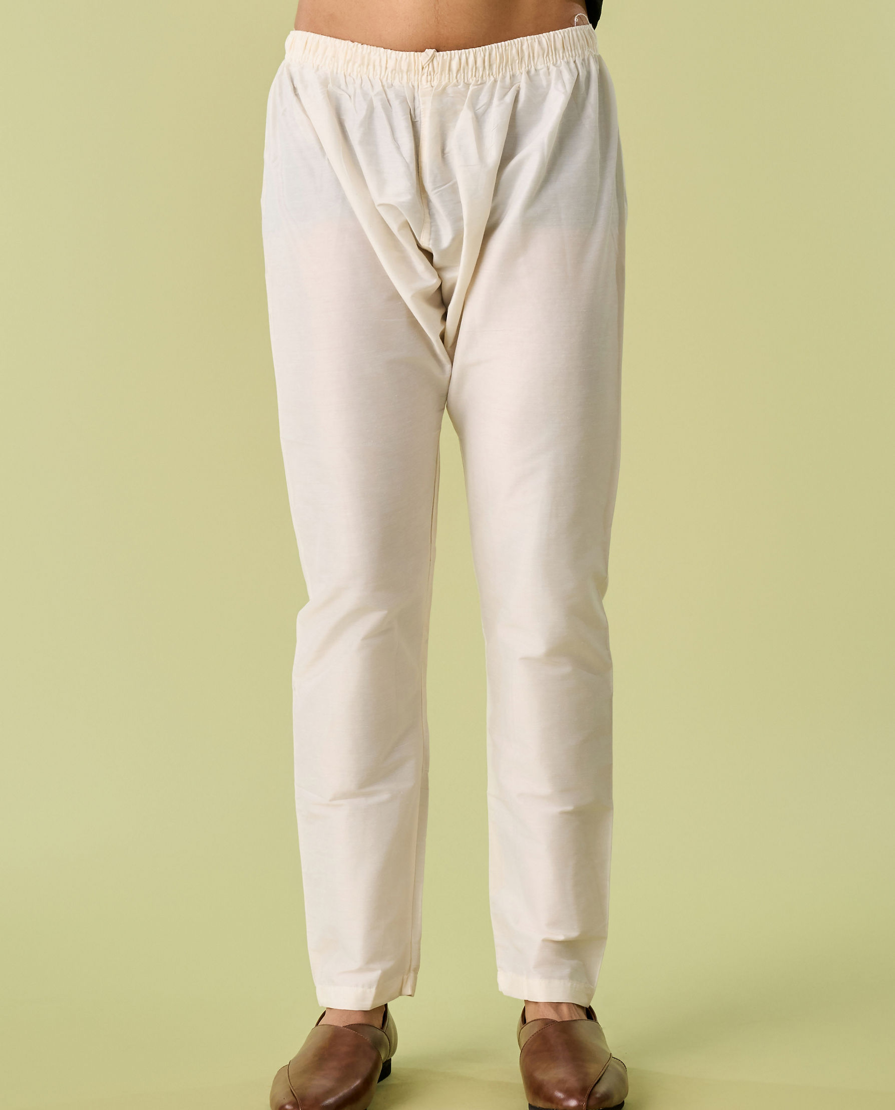 Diwas Men Dark Green Celebration Kurta Pajama