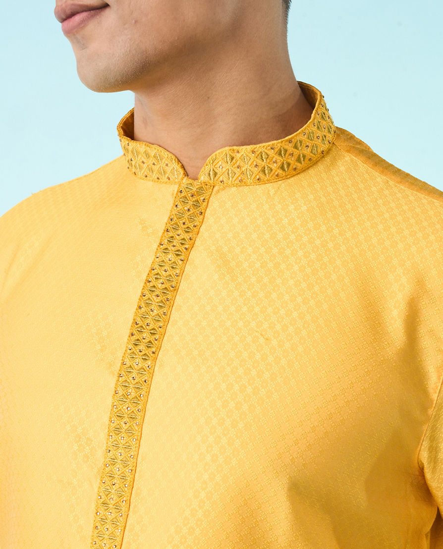 Diwas Men Radiant Yellow Kurta Pajama