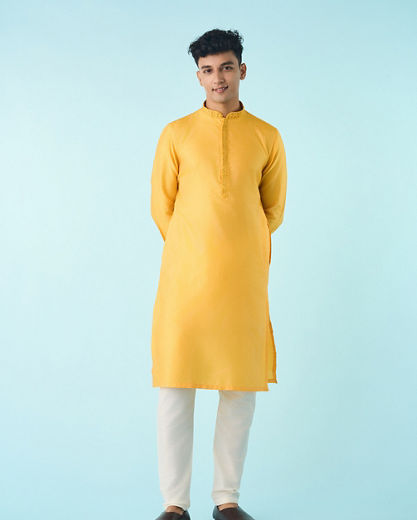 Diwas Men Radiant Yellow Kurta Pajama
