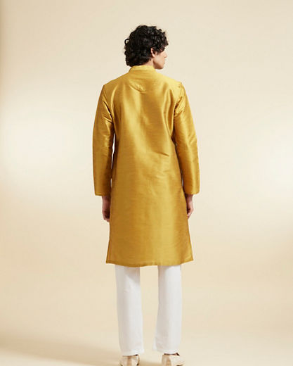 Diwas Men Mustard Magic Kurta Pajama