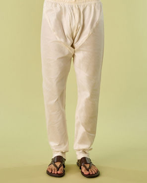 Diwas Men Olive Green Festive Kurta Pajama