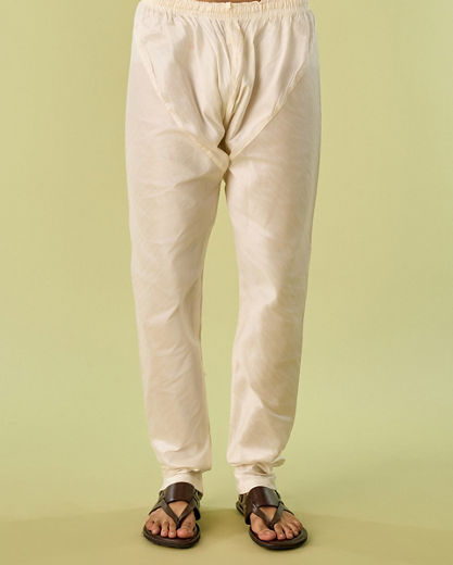 Diwas Men Olive Green Festive Kurta Pajama