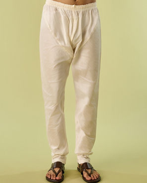 Diwas Men Cream Kurta Pajama Elegance