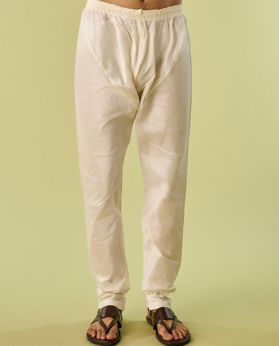 Diwas Men Cream Kurta Pajama Elegance