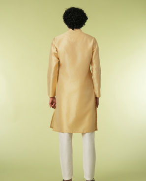 Diwas Men Radiant Beige Elegance Kurta Pajama
