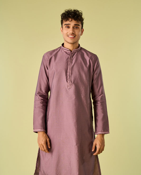 Diwas Men Lilac Grace Kurta Pajama Men